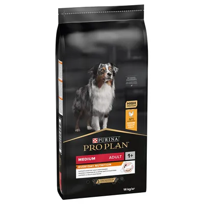 Pro Plan Pro Plan Dog Adult Optibalance Breed Chicken Dry Dog Food Medium