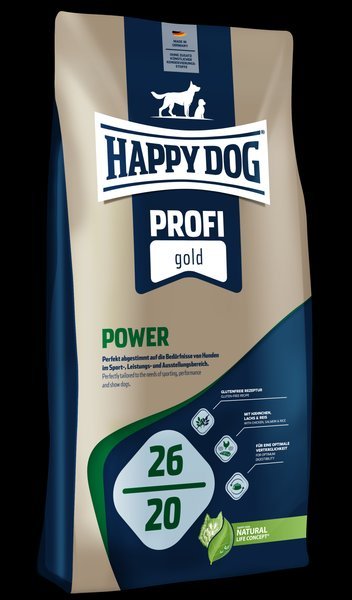 Happy Dog Profi Gold Power 26/20 Gluten Free