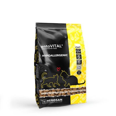 entoVITAL CAT Croquettes hypoallergéniques