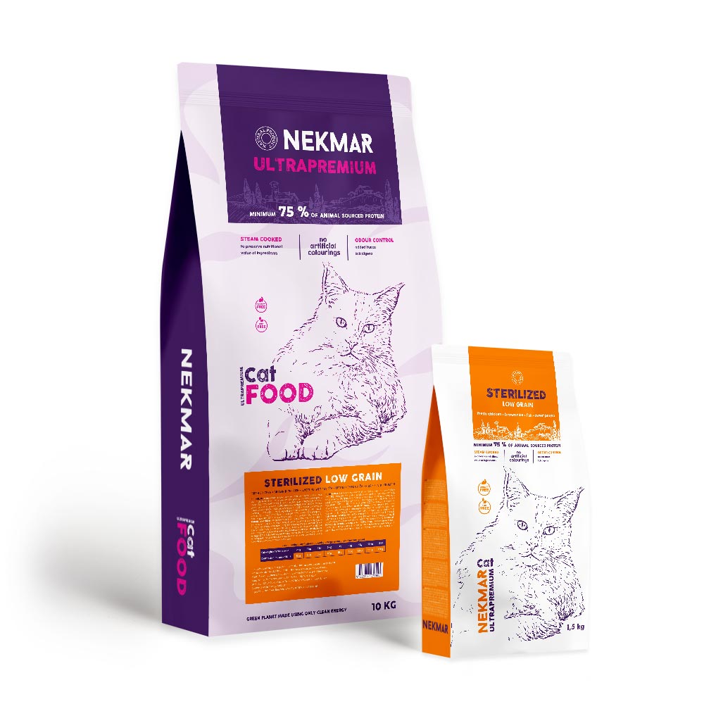 Nekmar Chat Stérilisé Poulet Frais