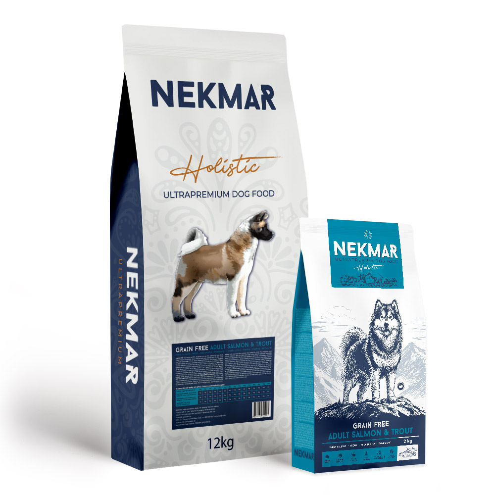 Nekmar Saumon Frais Truite SANS CEREALES