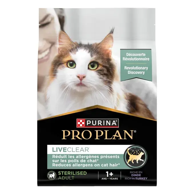 Pro Plan LiveClear Sterilised Adult Dinde