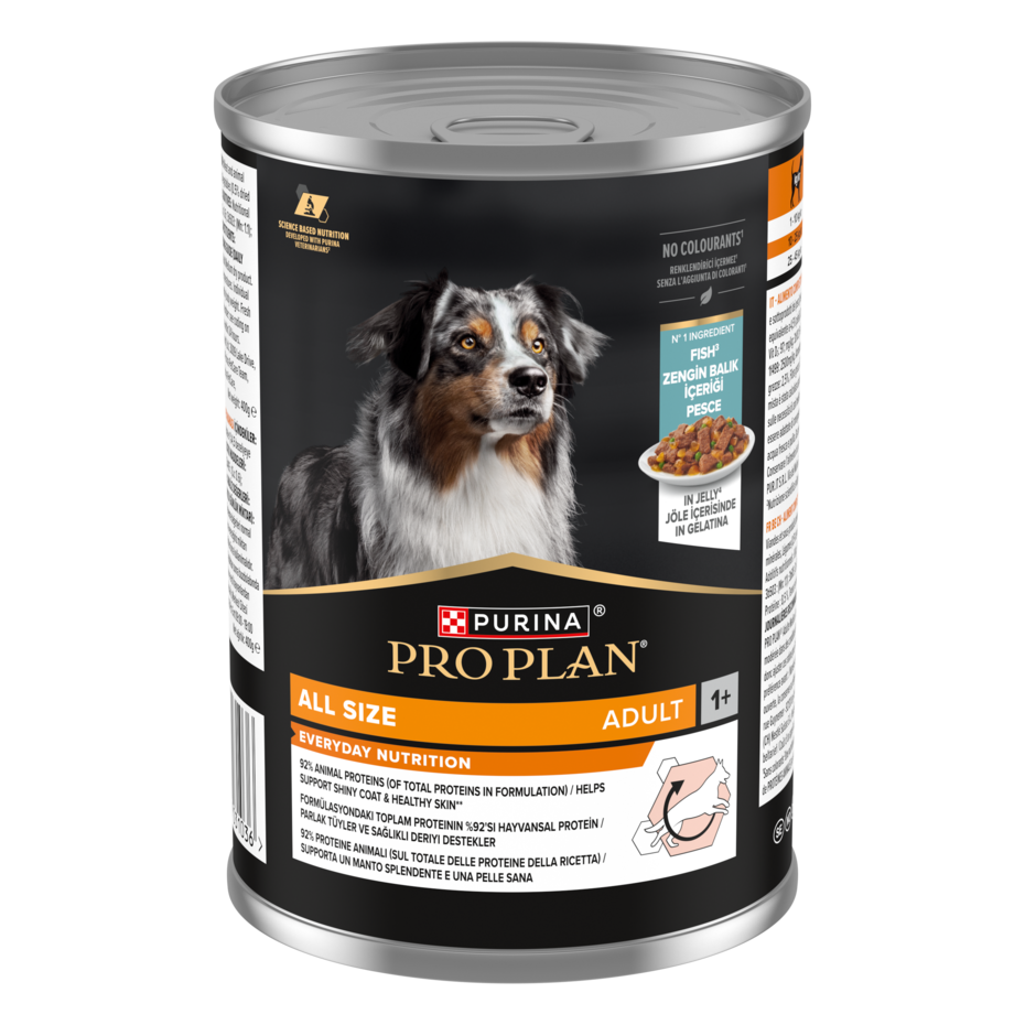 Pro Plan All Sizes Adult Poisson en Gelée