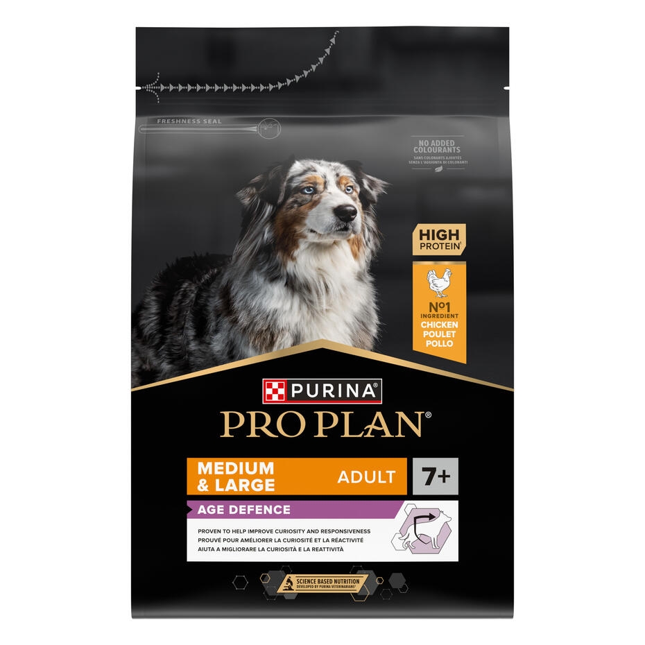 Pro Plan Medium & Large Adult 7+ Age Defence Poulet