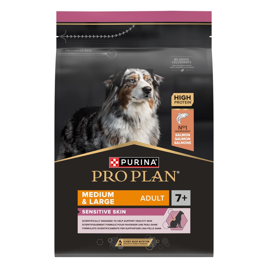 Pro Plan Medium & Large Adult 7+ Sensitive Skin Saumon