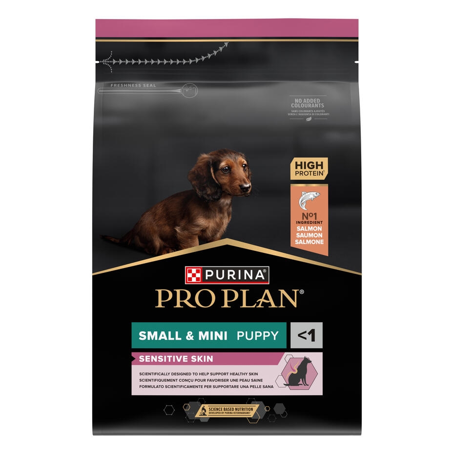 Pro Plan Small & Mini Puppy Sensitive Skin Saumon