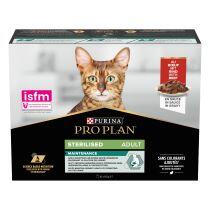Pro Plan Sterilised NutriSavour Boeuf en Sauce